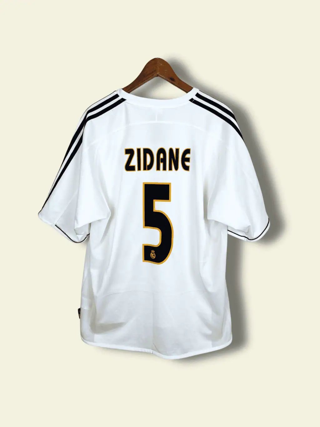 2003 Real Madrid Home - Zinedine Zidane #5 XL