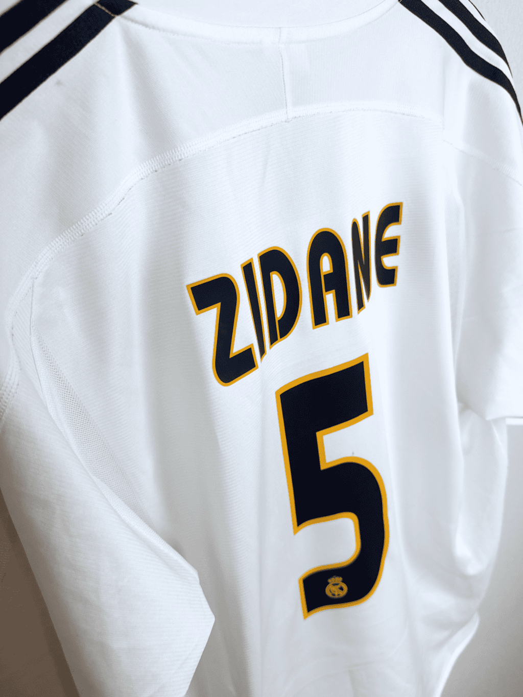 2003 Real Madrid Home - Zinedine Zidane #5 XL - Image 6