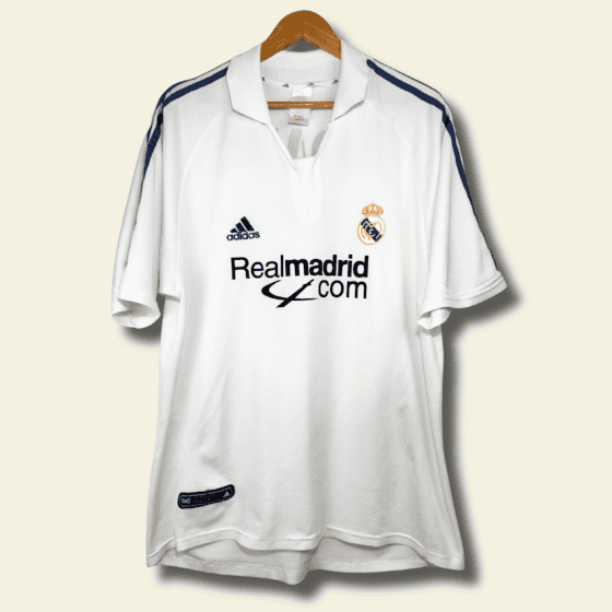2001 Real Madrid Home – Zidane #5 Large