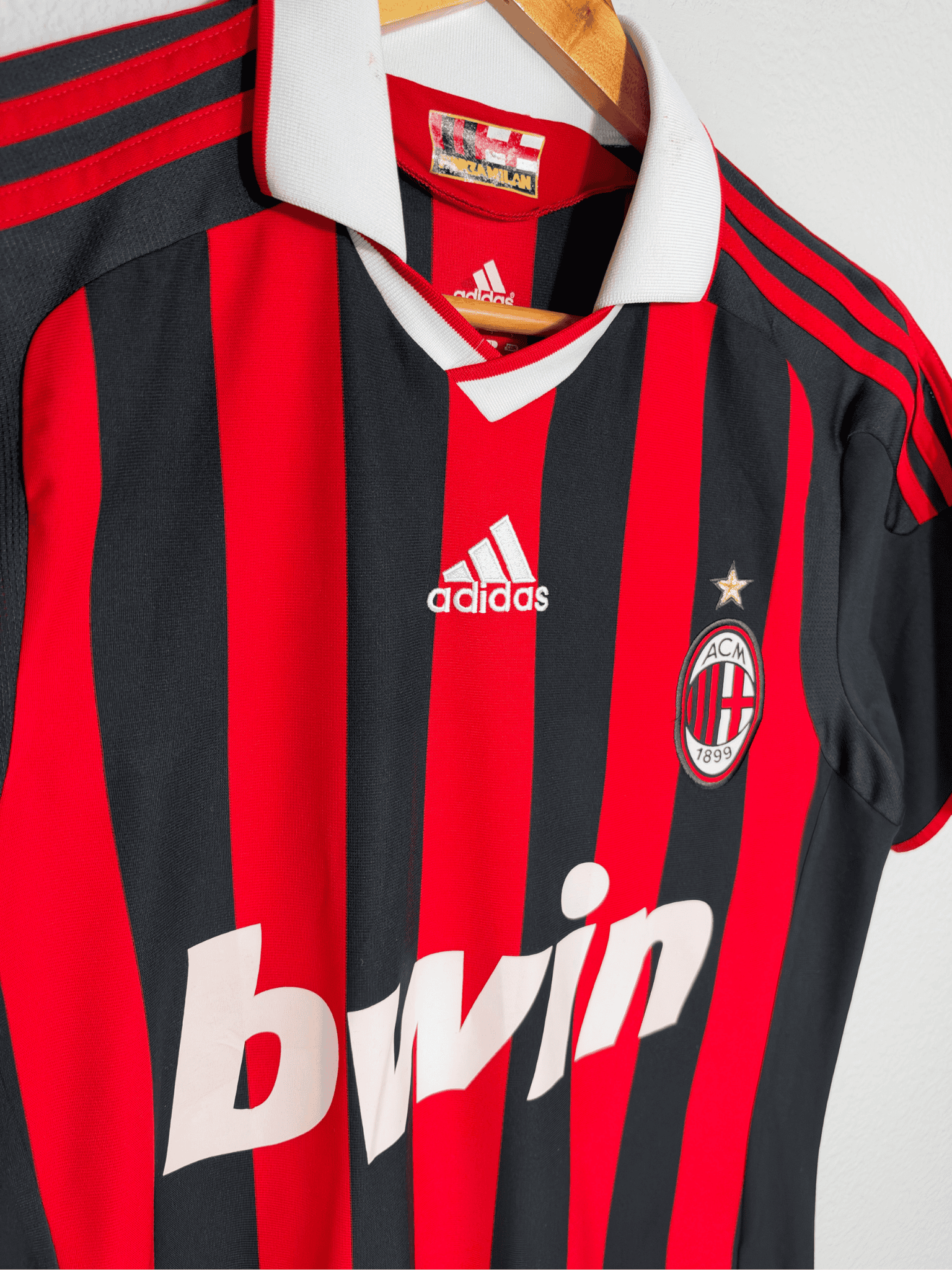 2008 AC Milan Home – Ronaldinho #80 Small - Image 5