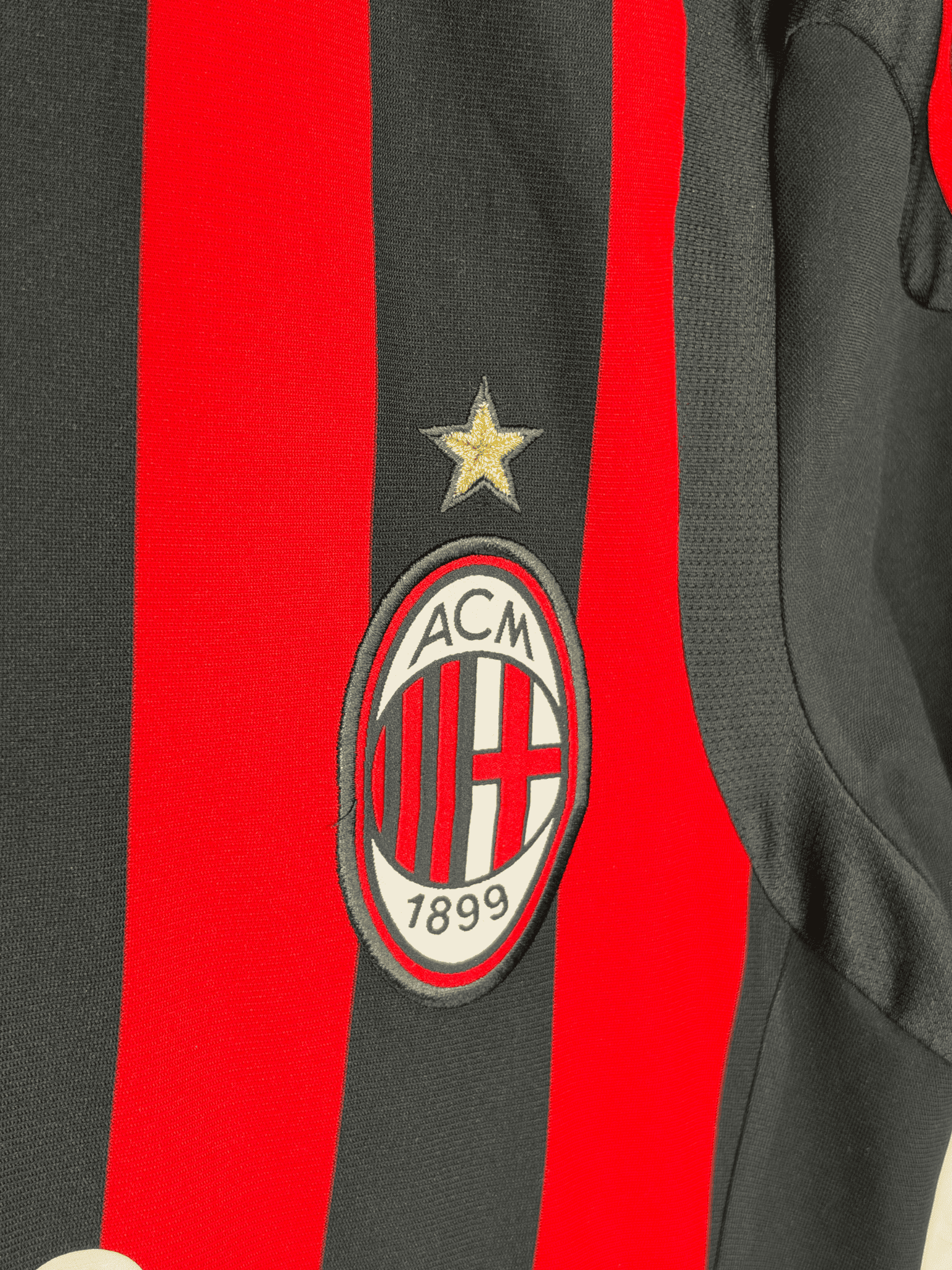 2008 AC Milan Home – Ronaldinho #80 Small - Image 6