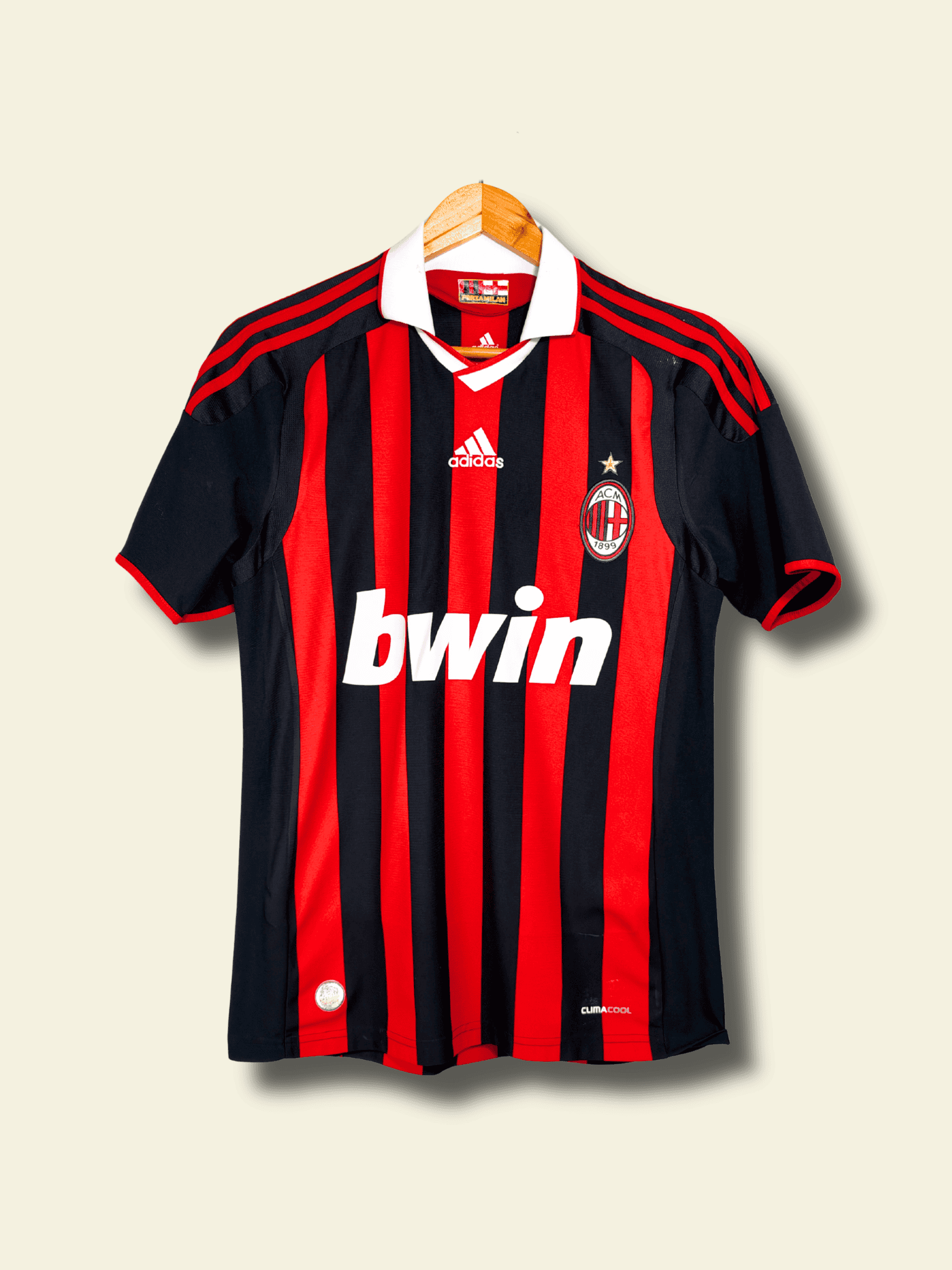 2008 AC Milan Home – Ronaldinho #80 Small - Image 2