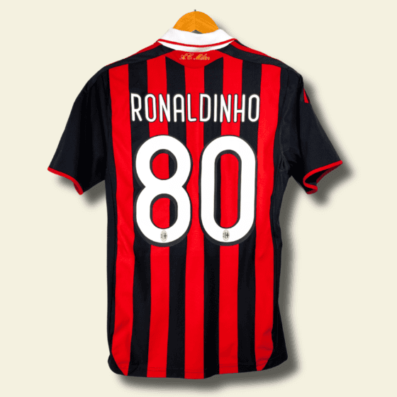 2008 AC Milan Home – Ronaldinho #80 Small