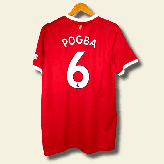 2021 Manchester United Home – Pogba #6 XXL